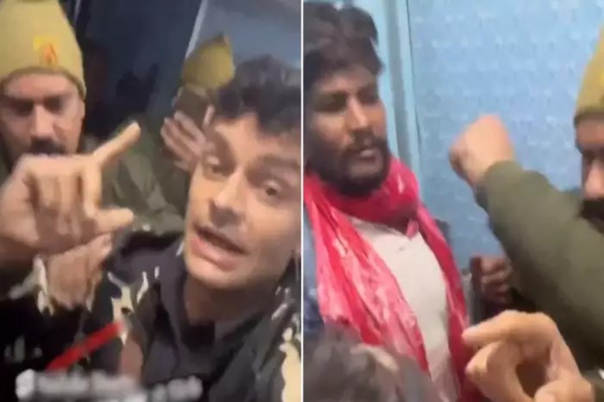 Viral Video Of Conflict In Train