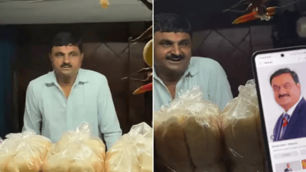 Gautam Adani Lookalike Viral Video