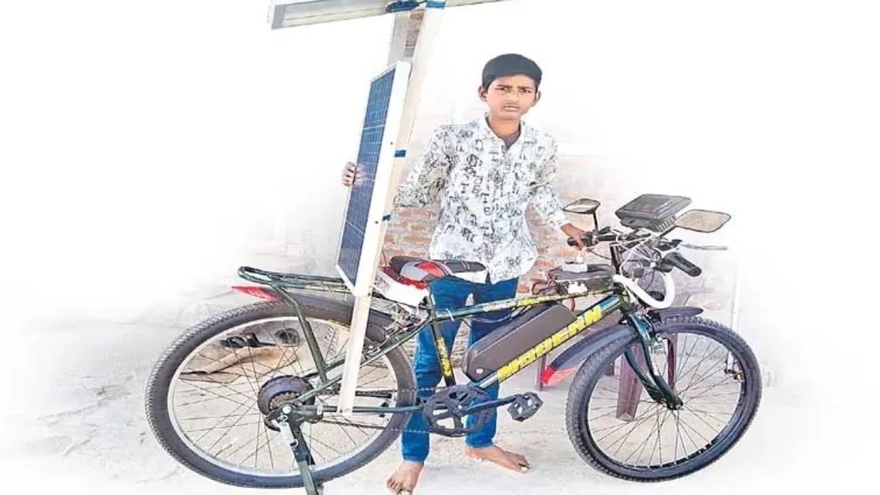 Boy Invented Hybrid Cycle