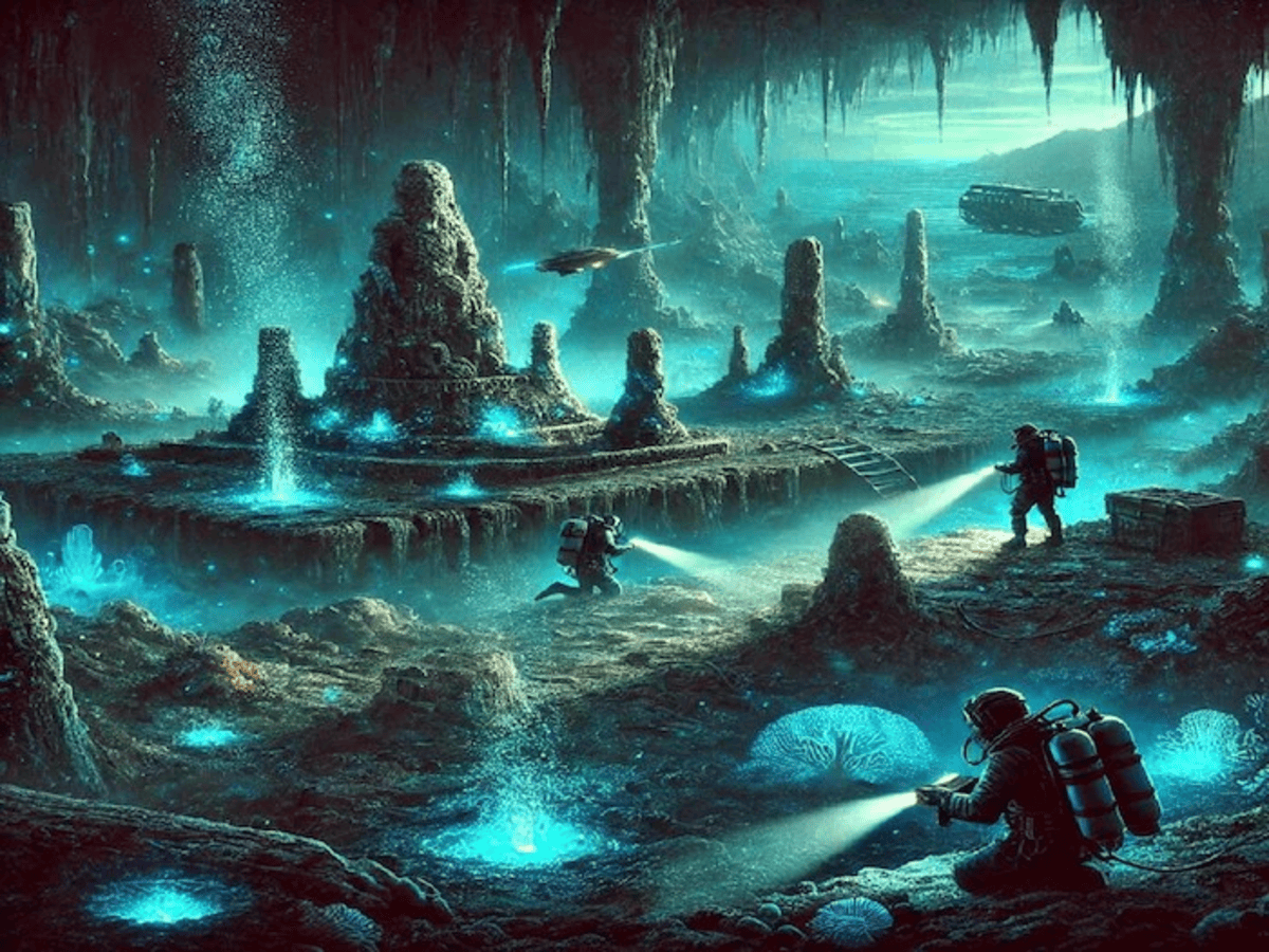 Another World Inside Water