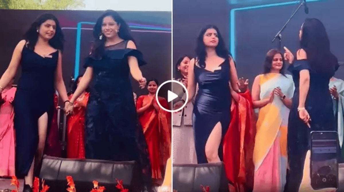 Du Teacher-Student Ramp Walk Viral Video