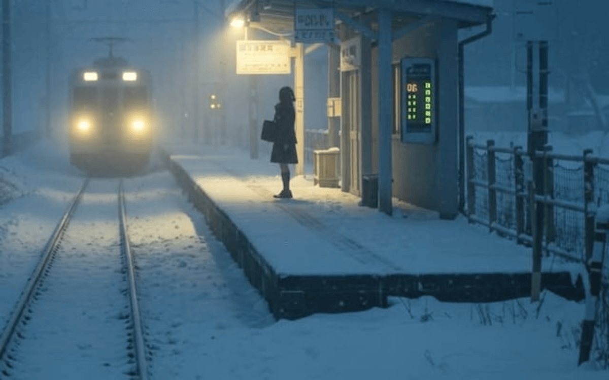 Train Stopped For Just One Passenger