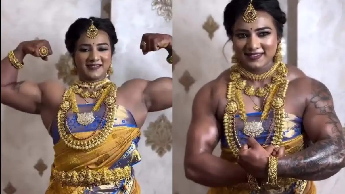 Bodybuilder Bride Video Viral