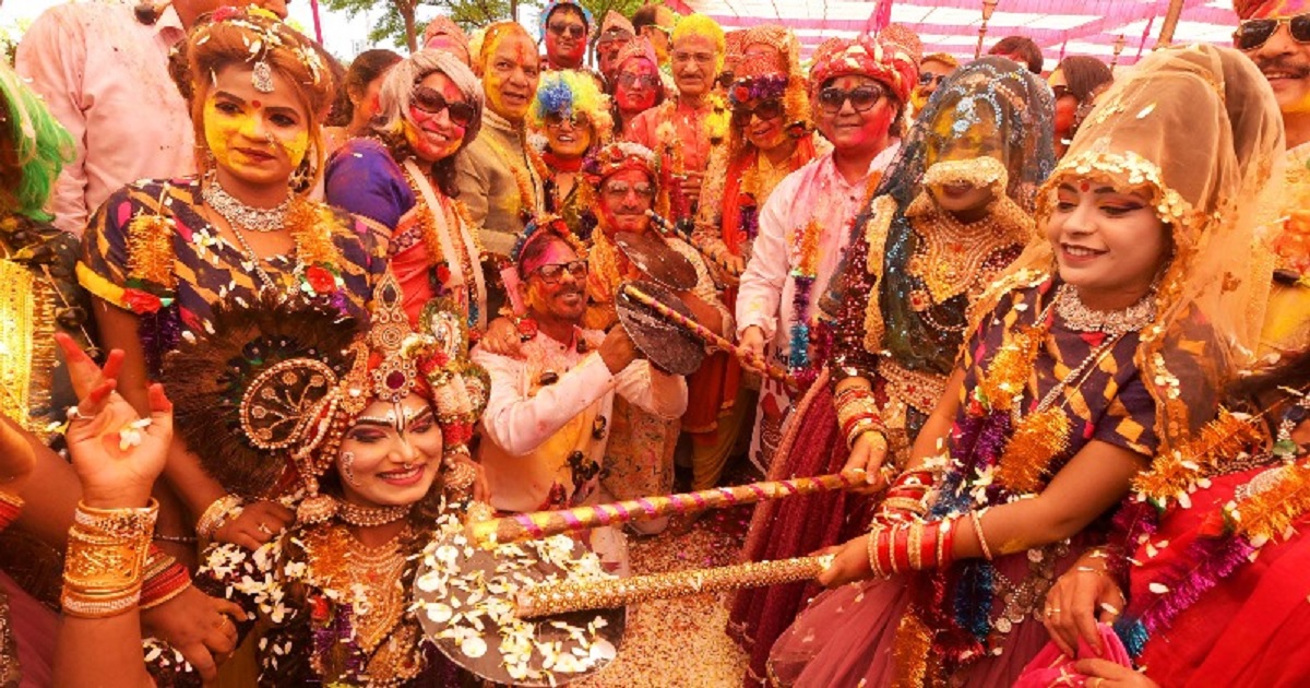 Barsana Lathmar Holi 2025