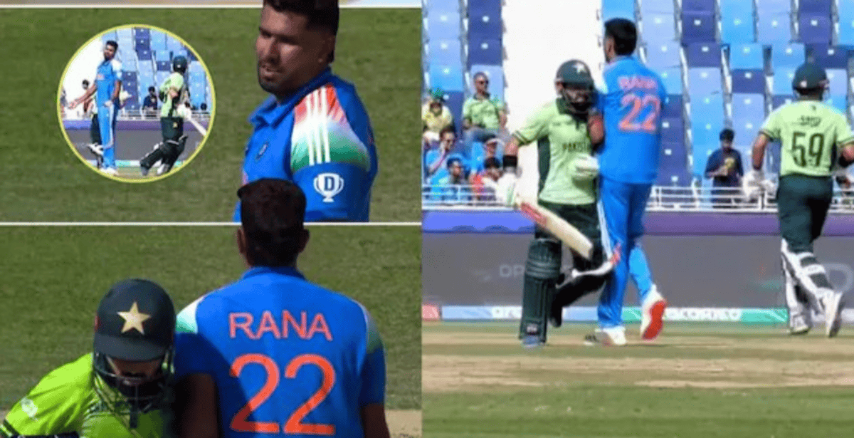 Harshit Rana Vs Mohammad Rizwan