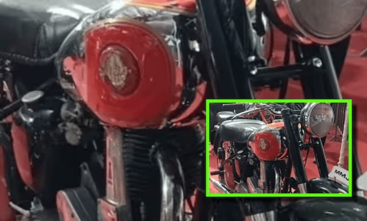 Kolhapur Rare Motorcycle