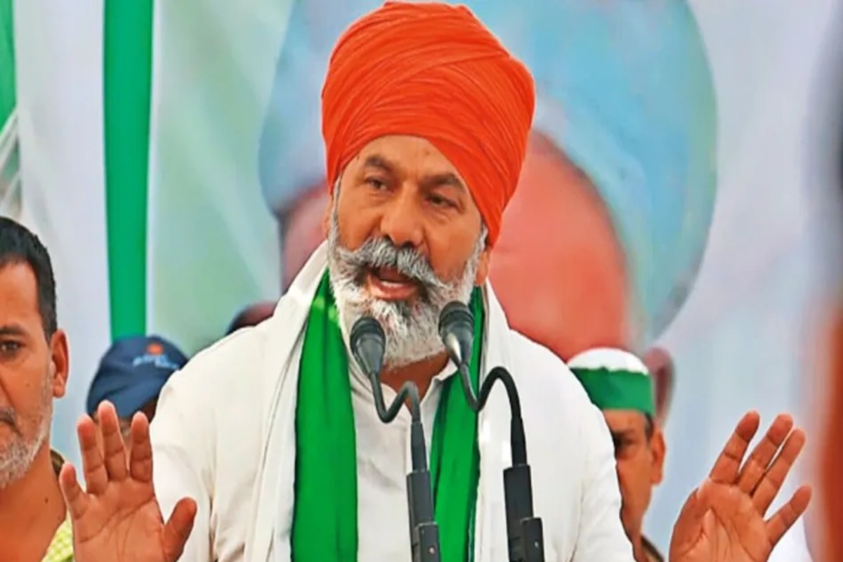Farmer leader Rakesh Tikait