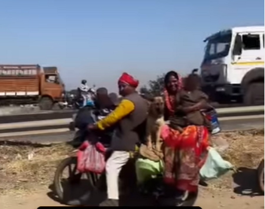 Overloaded Bike Video