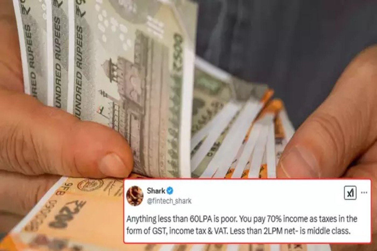 60 Lakh Se Kam Kamaane Waale Gareeb Hai