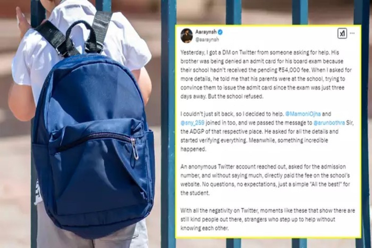 Stranger Help Paying Student His Pending Fees