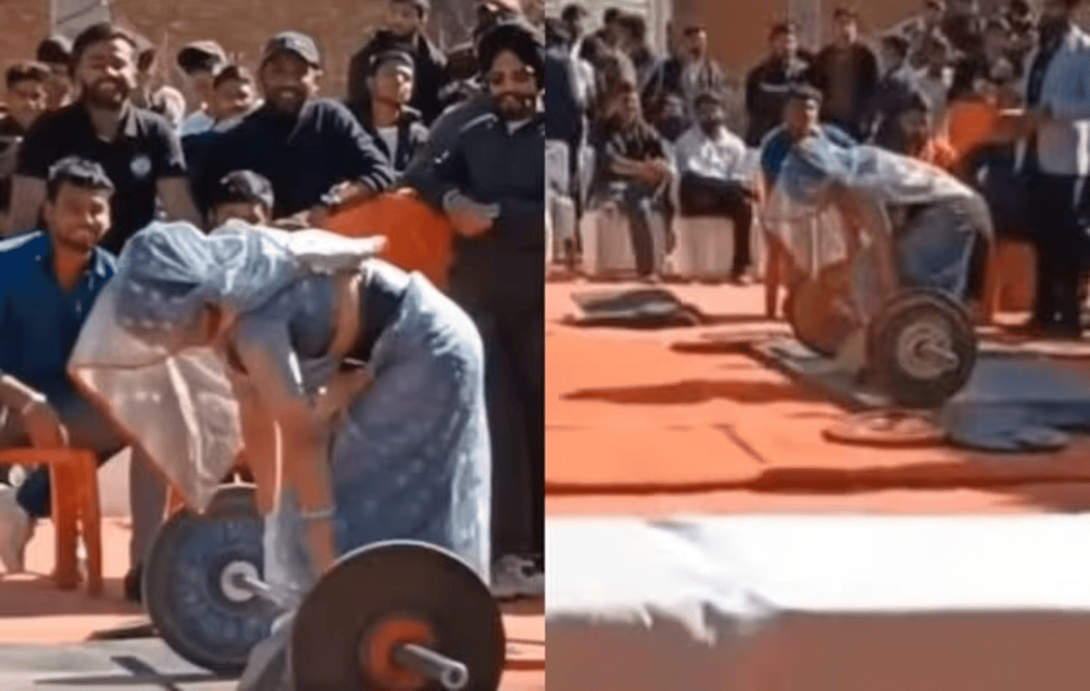 Deadlift in Sari