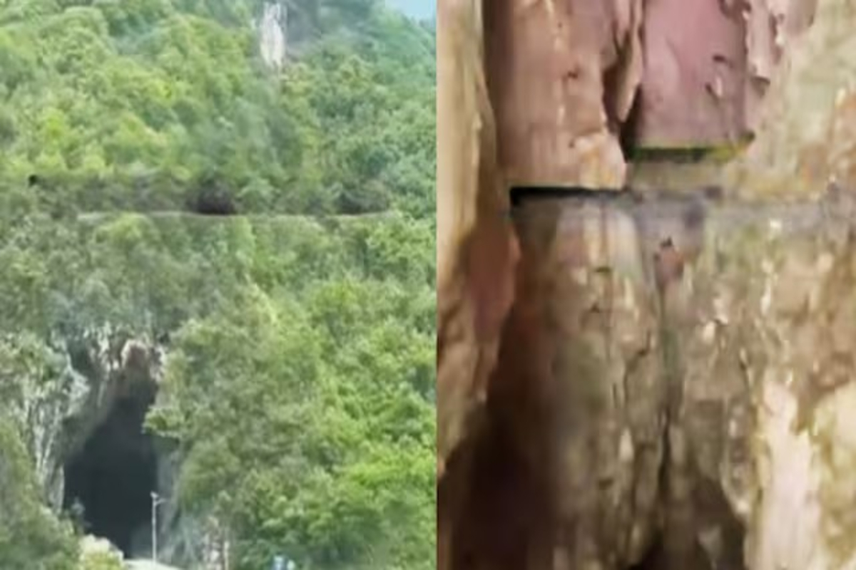 Tunnel Opens To Patal Lok