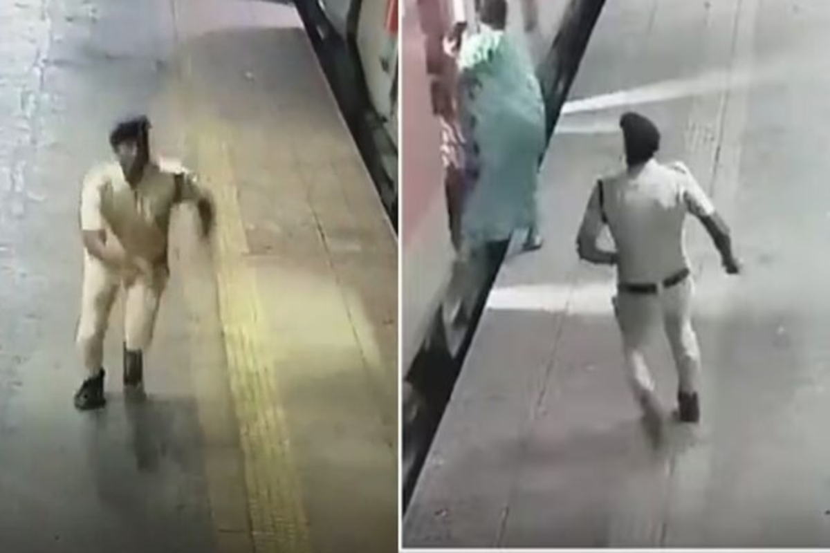 Woman Fell From Moving Train