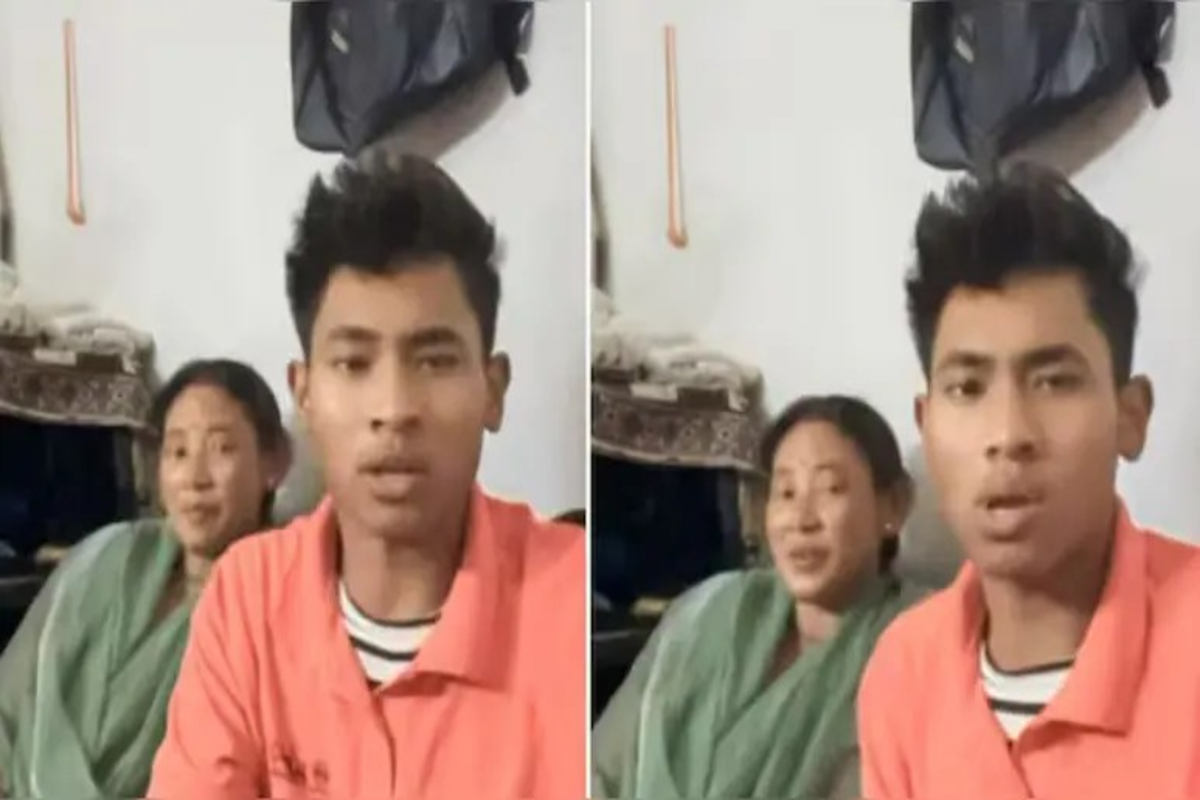 Mother son duo viral video