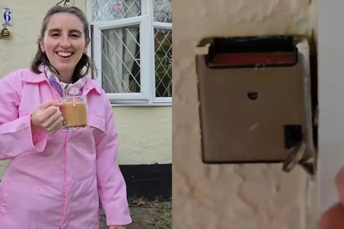 Woman Found Weird Button In Old House