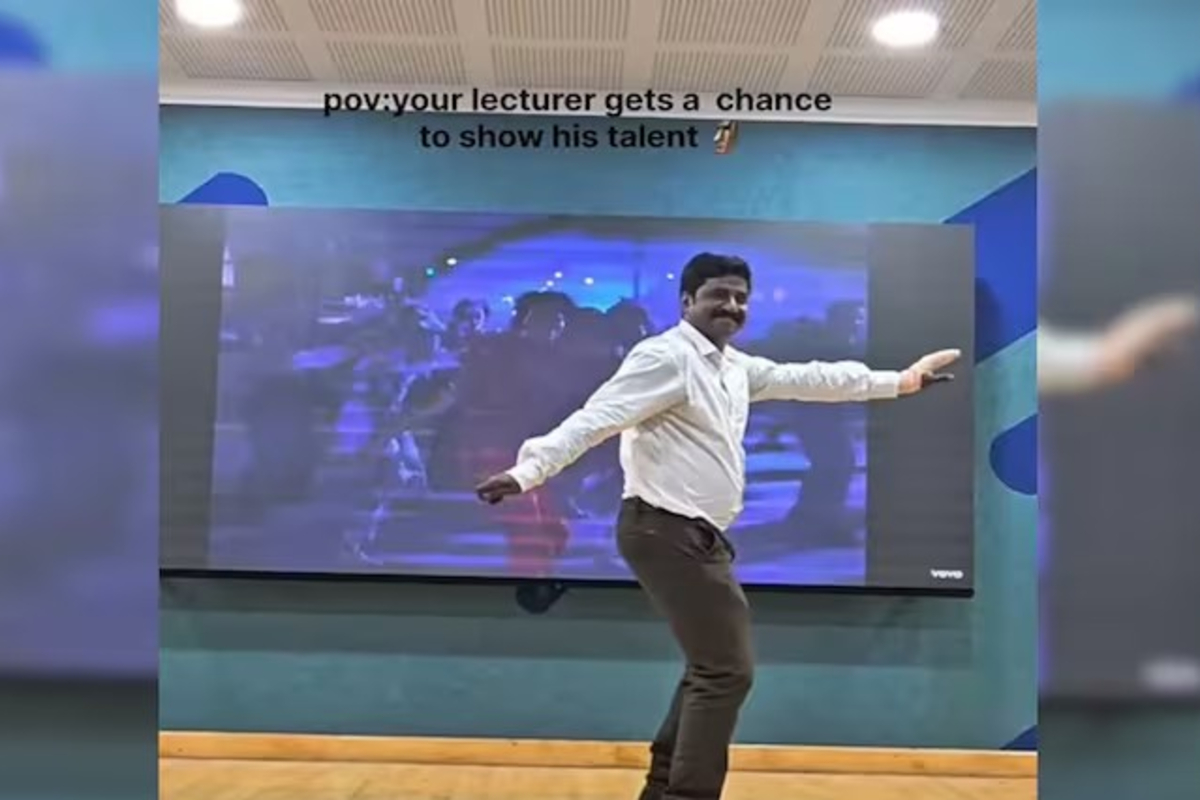Professor Dance Viral Video