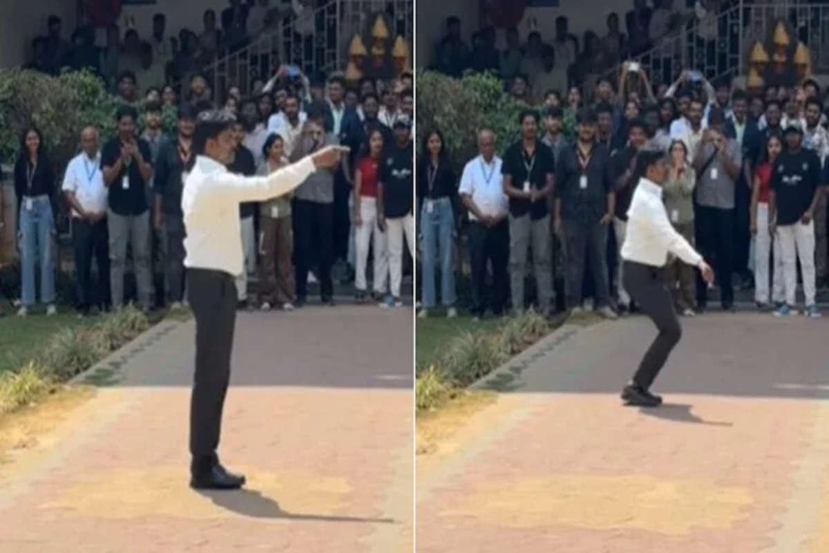 Professor Dance Viral Video