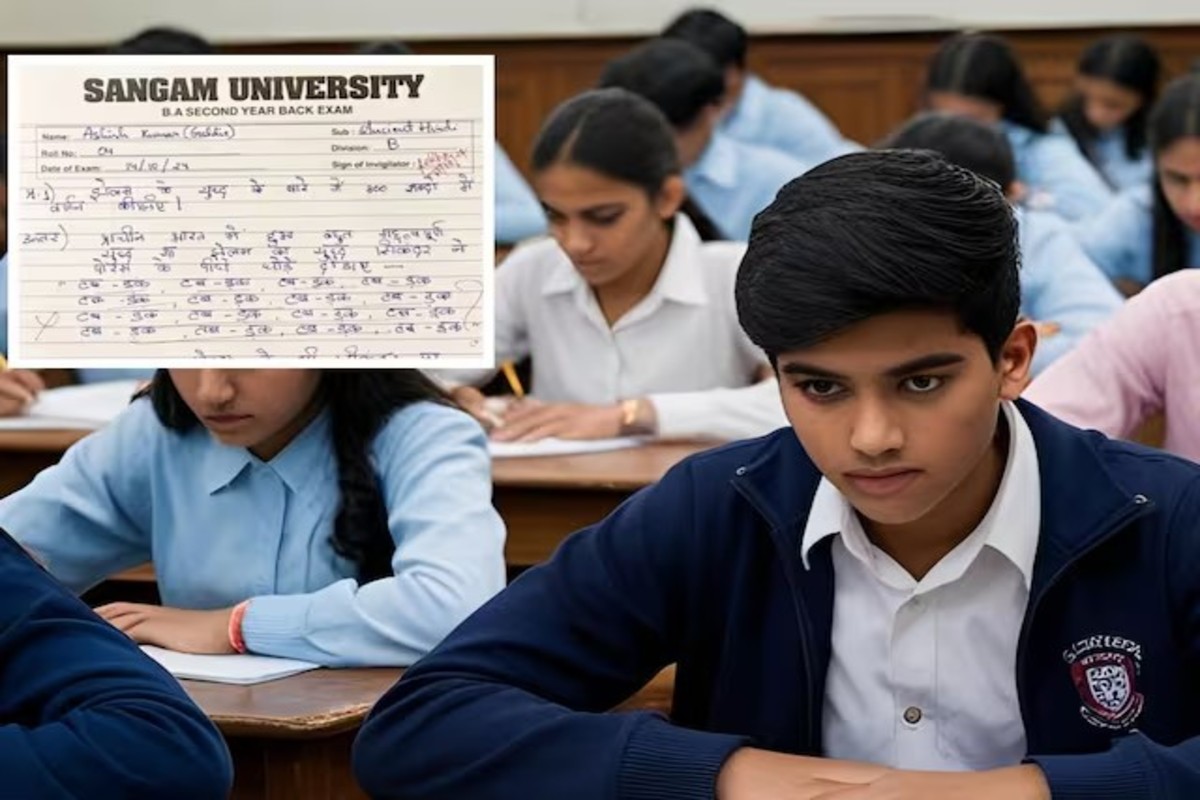 Viral Funny Answer Sheet