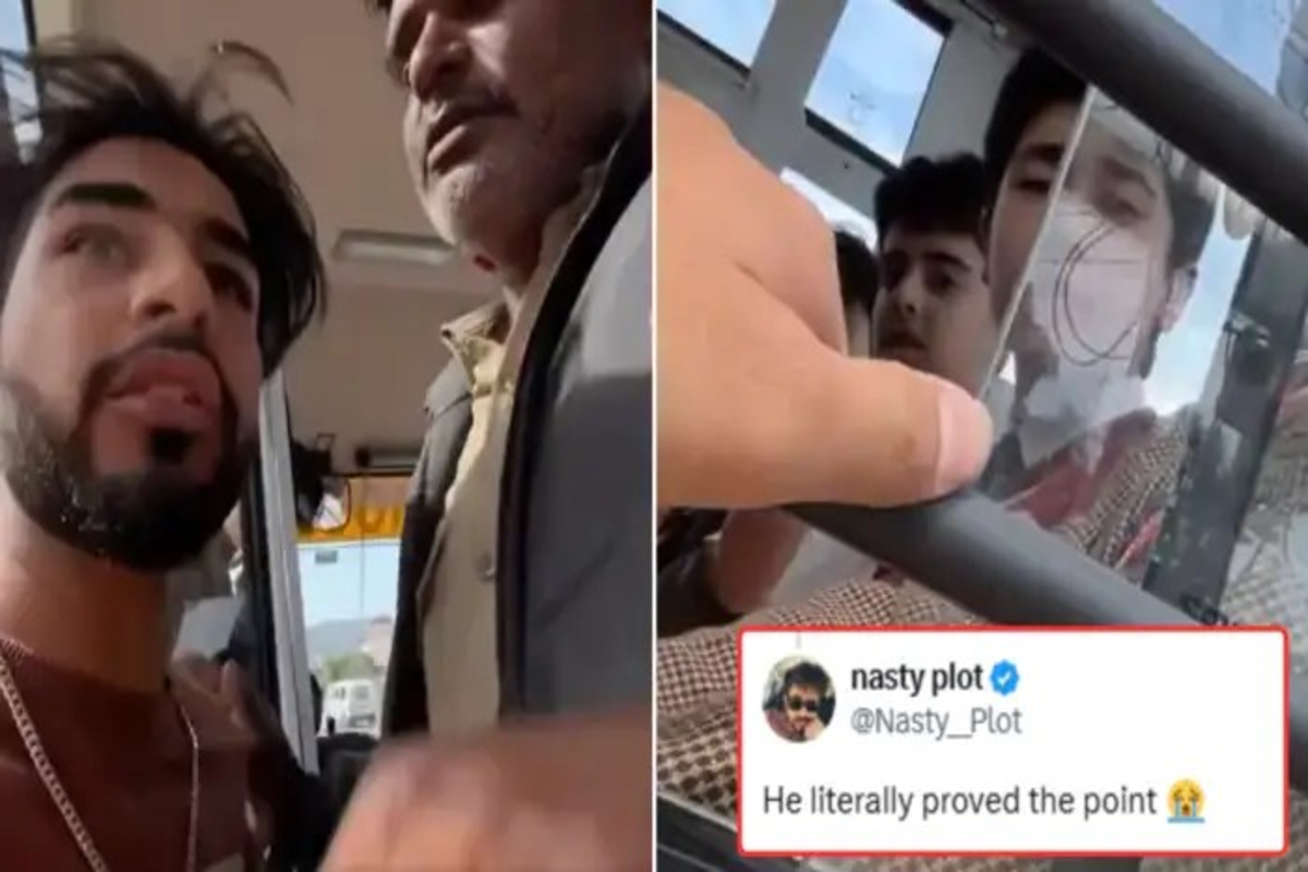 Biker Stop School Bus Video