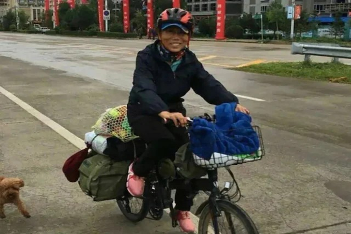 Unique Journey On Bicycle