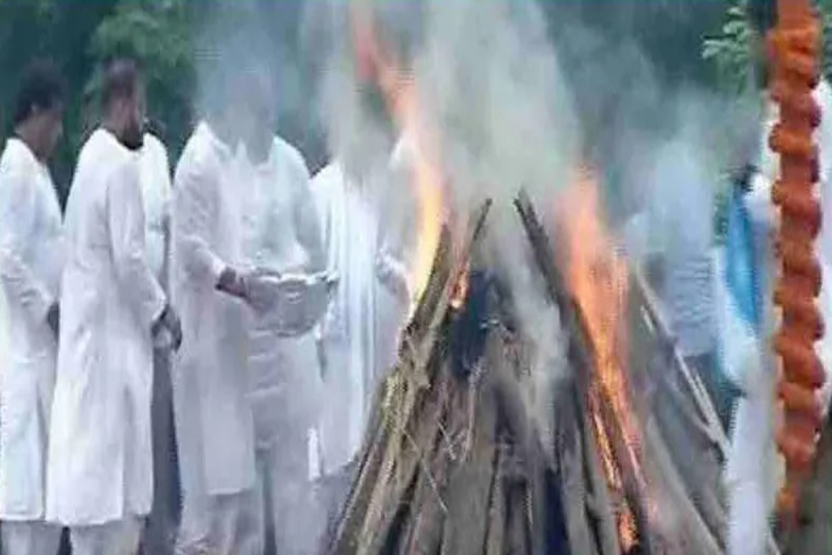 Rakesh Yadav Funeral