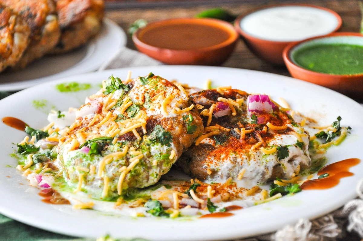 Aloo Tikki Chaat Recipe