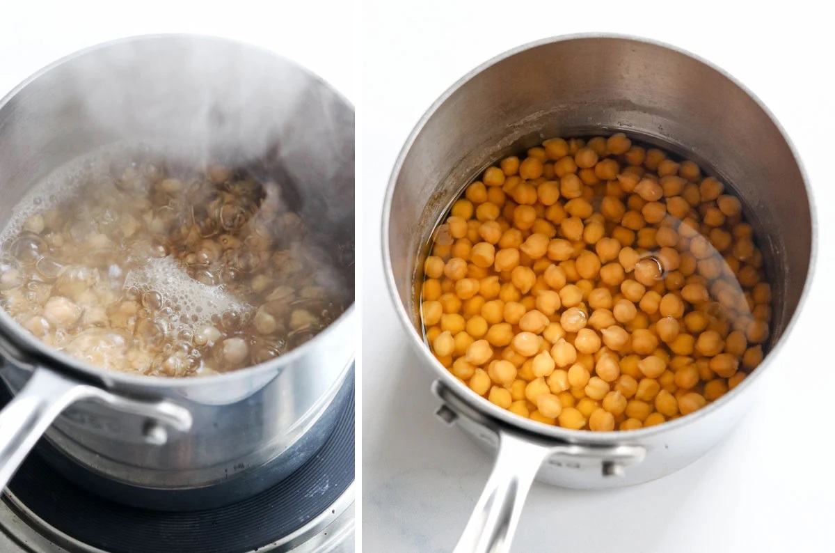 Boiled Or Soaked Chickpeas