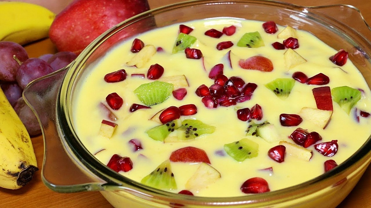 Fruit custard Recipe