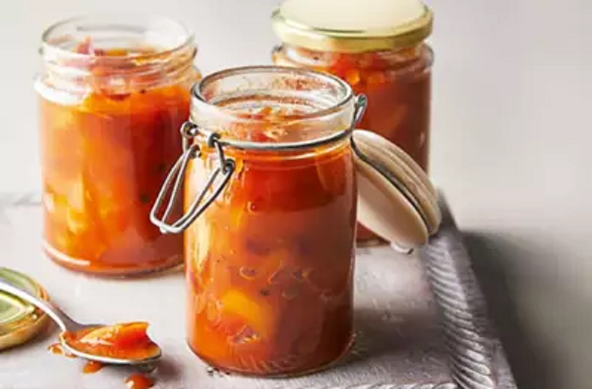 Papaya chutney