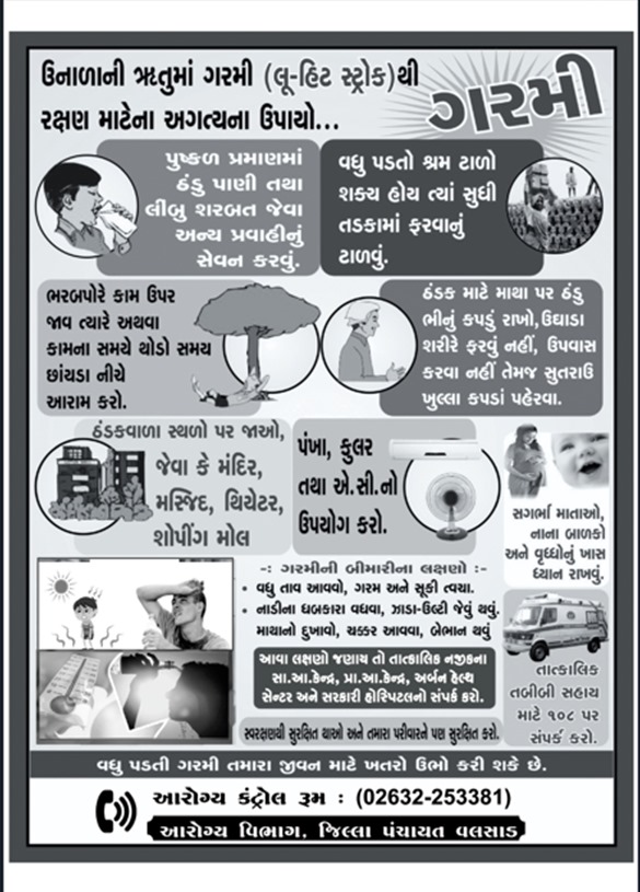 Heatwave Protection: હિટવેવથી રક્ષણ માટે ડિઝાસ્ટર મેનેજમેન્ટ શાખા દ્વારા સૂચનો કરવામાં આવ્યા 2 Whatsapp Image 2025 03 12 At 5.21.48 Pm 2 1 Satya Day