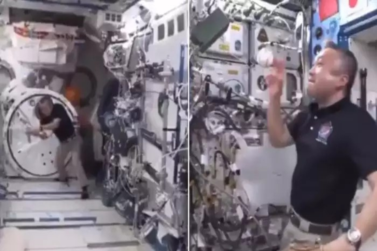 Playing Baseball in Space Video