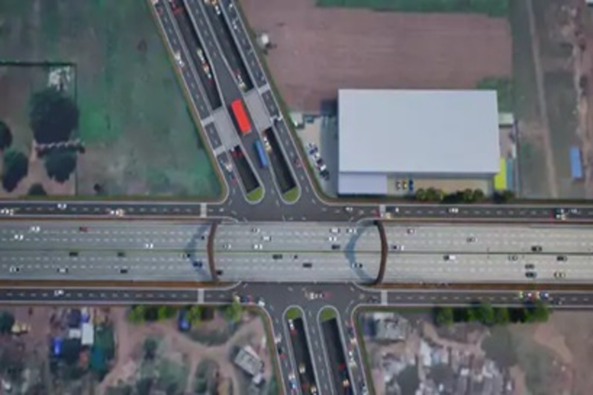 Gujarat First Three-Layer Bridge