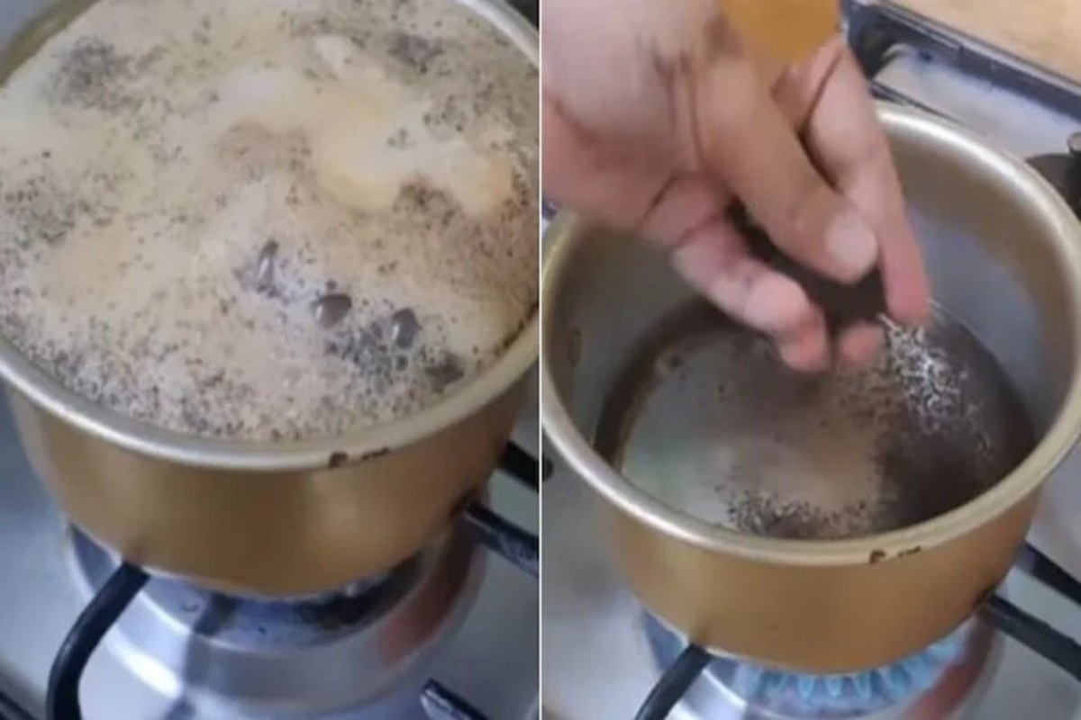 Woman Prepared Tea With Hands