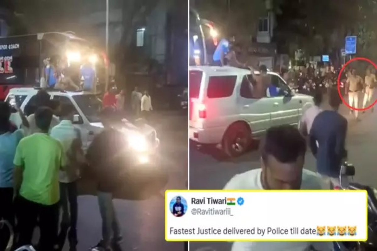 Police Punishes SUV Roof Riders Viral Video