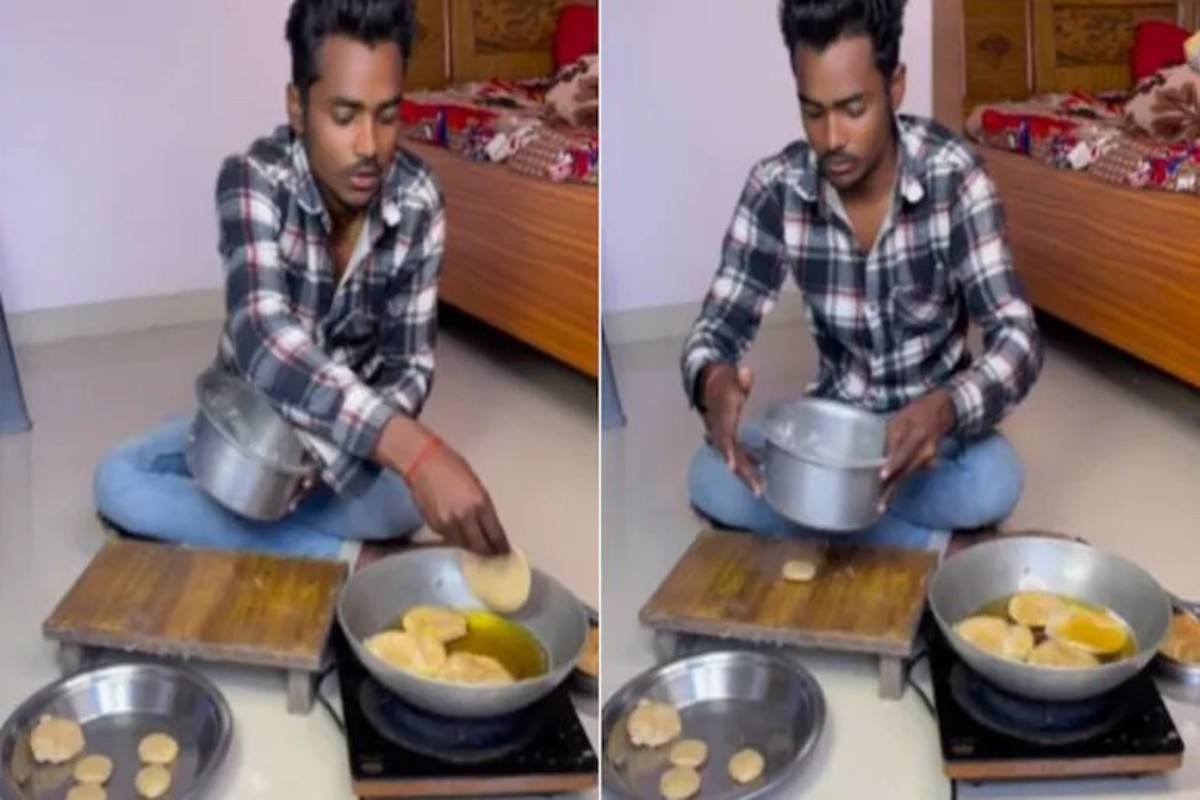 Round Puris Without Rolling Pin