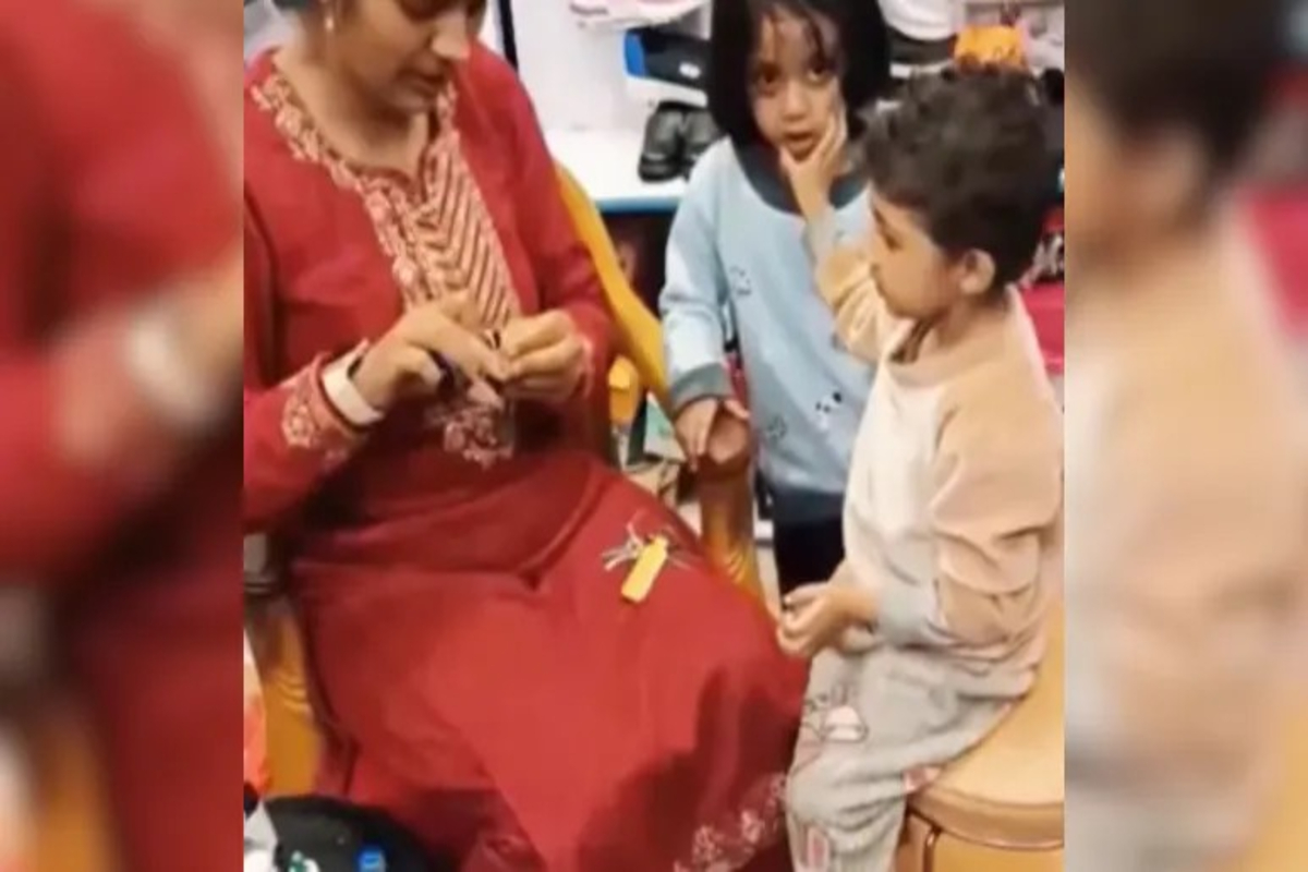 Desi Mom Trick Video