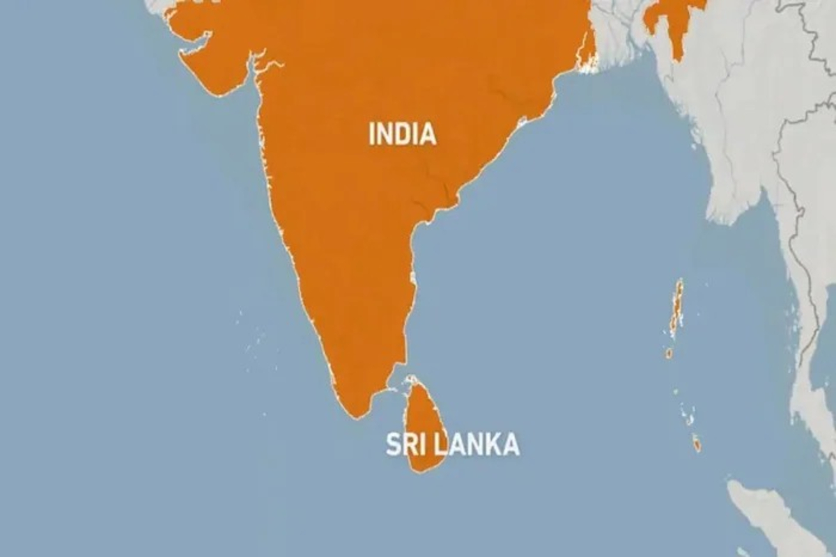 Why Is Sri Lanka On The Map Of India