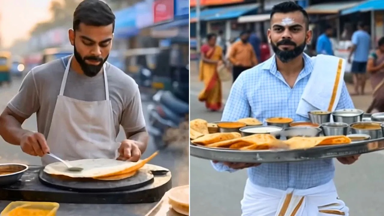 Ms Dhoni and Virat Kohli AI Viral Video