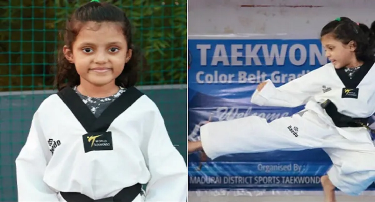 Girl Youngest Taekwondo