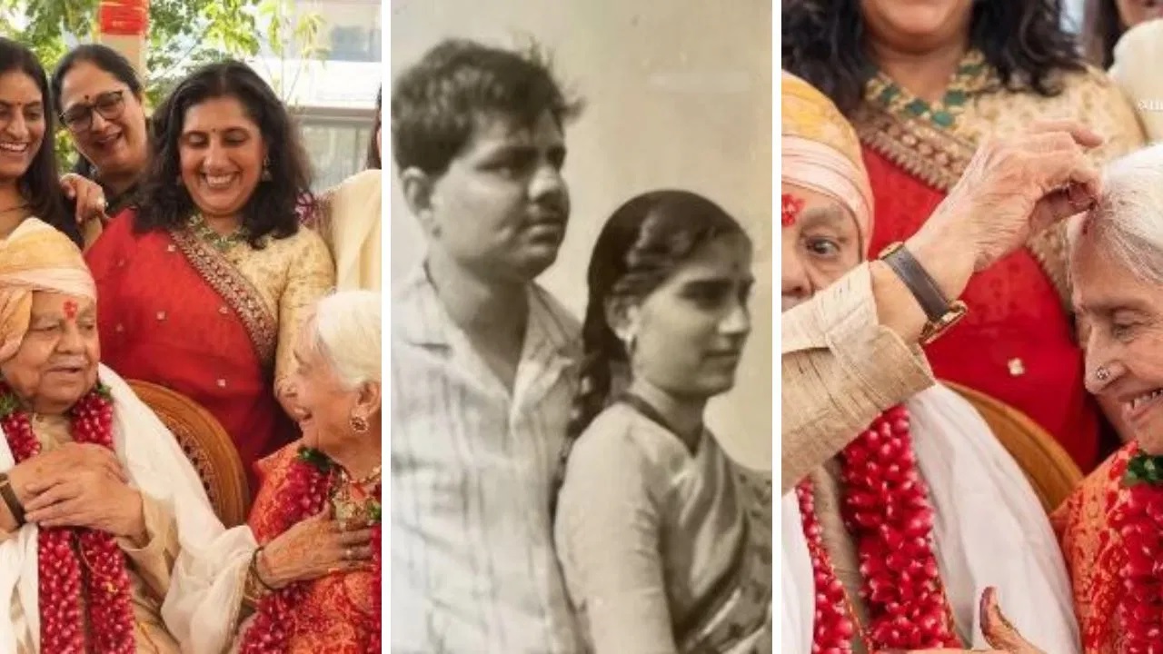 80 Years Old Couple Marriage
