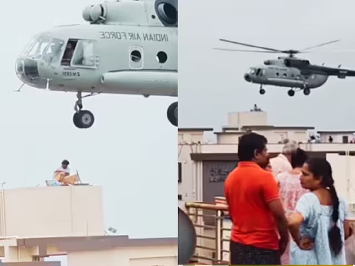Chopper Noise On The Roof