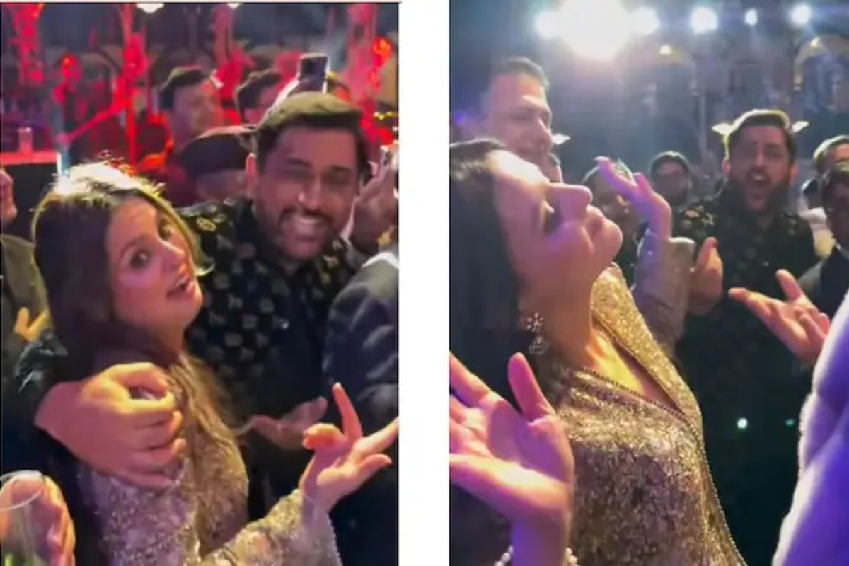 Dhoni Party Viral Video