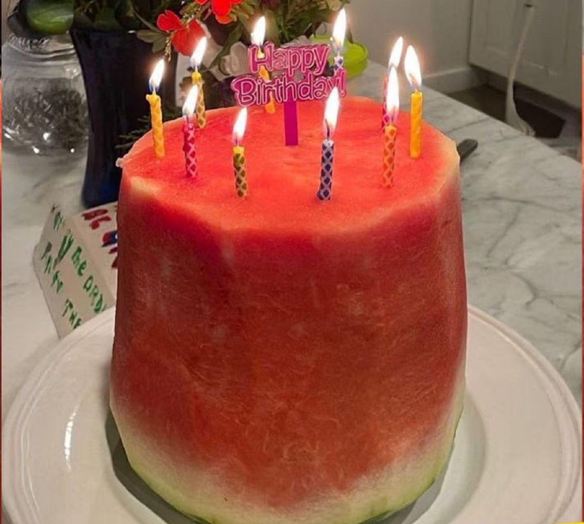 Watermelon Cake