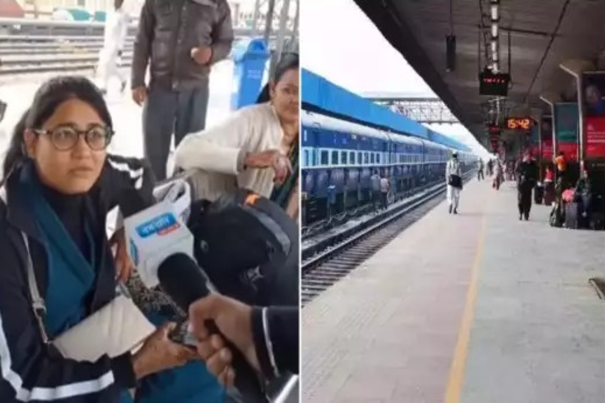 Railway Station Hindi Viral Video