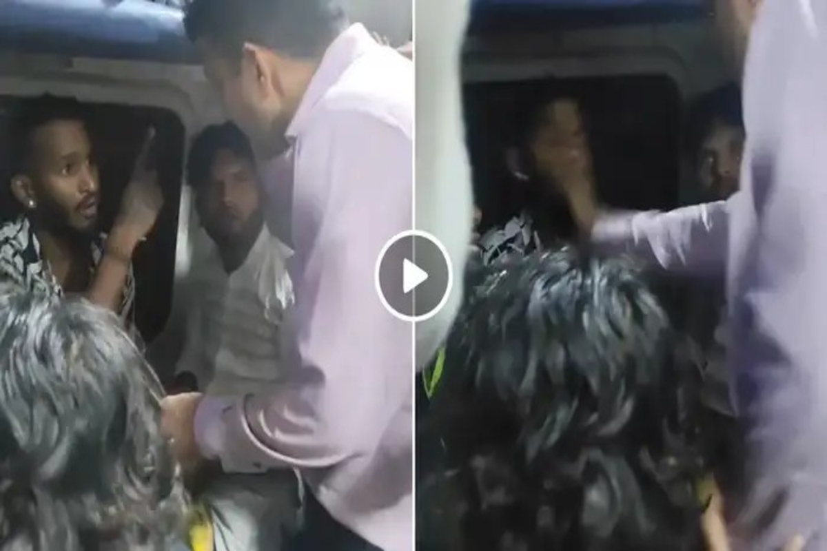Train Chaos Over Alcohol Video