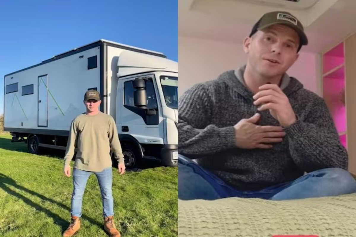 England man lives in truck