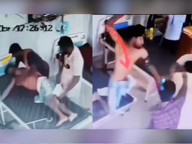 Boy Fights Friends with IV Pipe Video