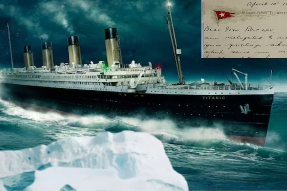 Titanic Letter Sells for ₹3.41 Crore
