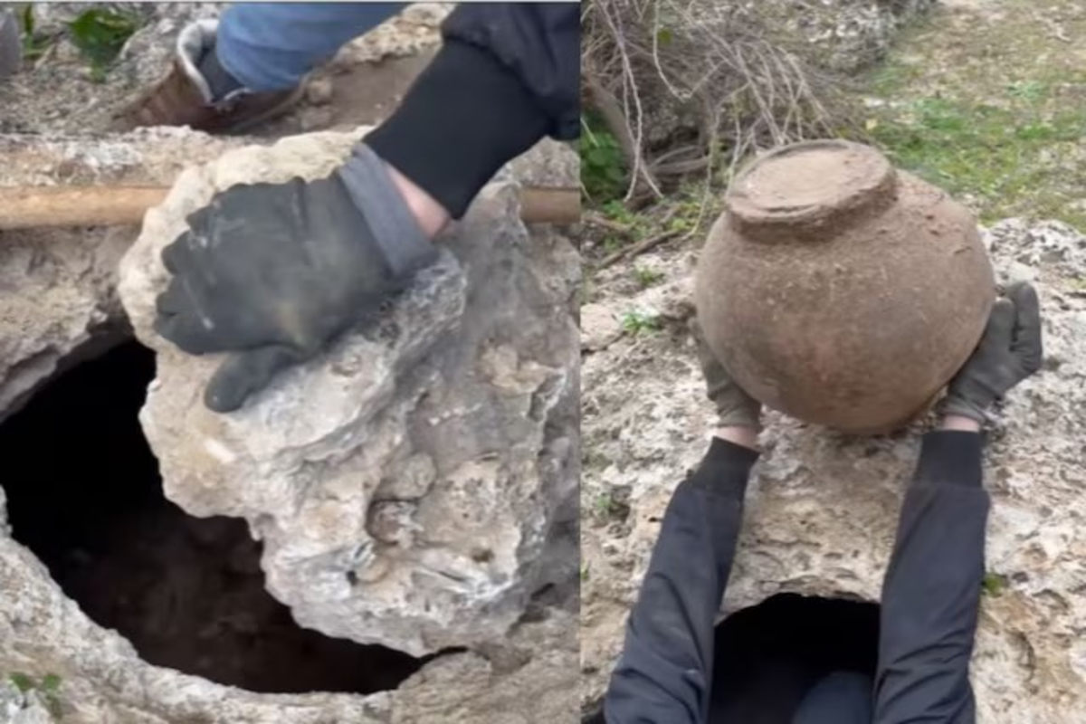 Hidden Treasure Found Under Rock