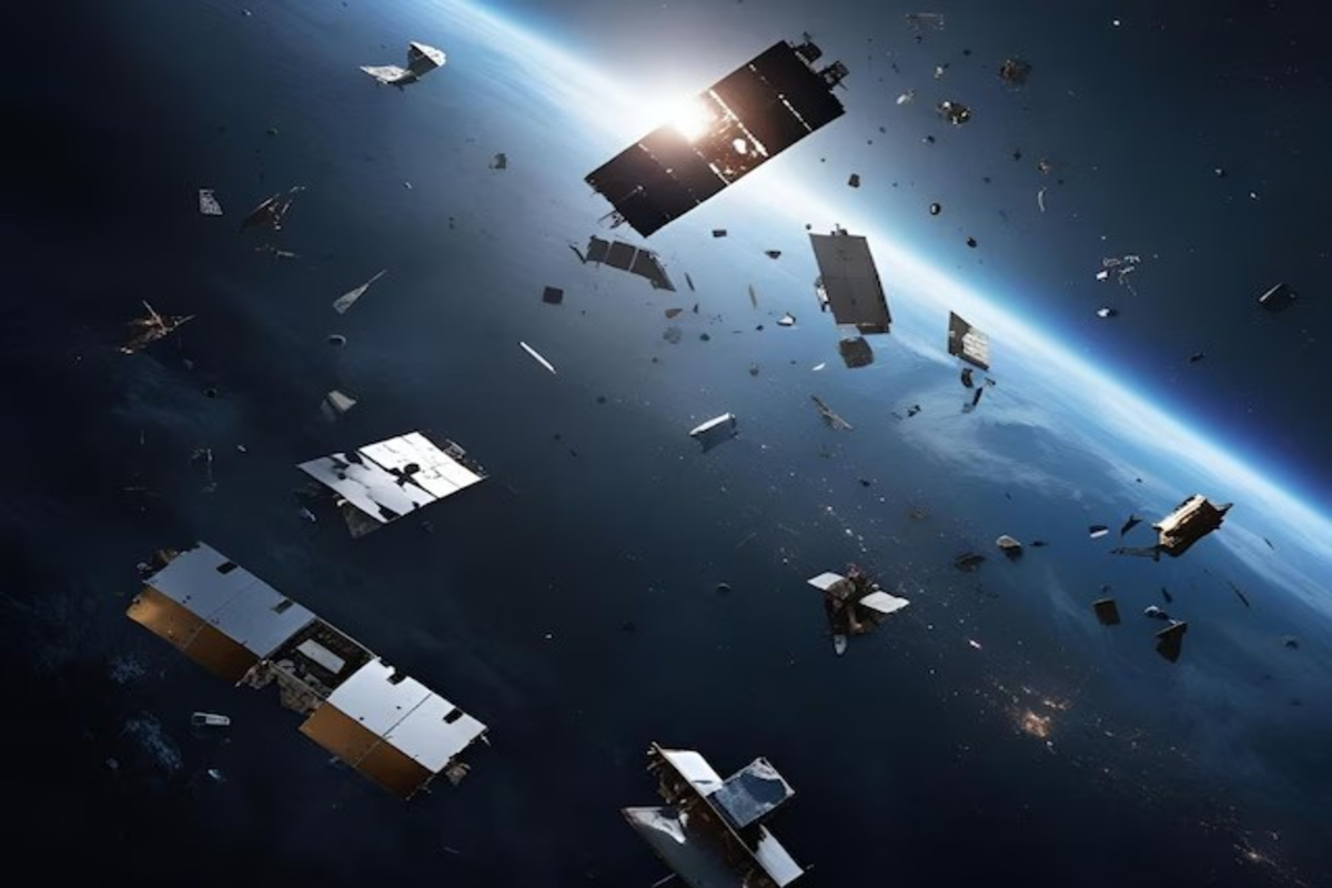 Falling Space Junk
